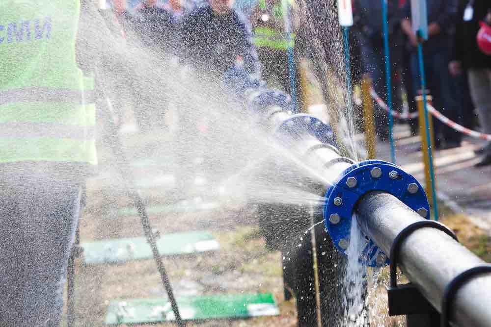 Fugas de agua en tuberías en Villanueva de Algaidas